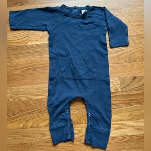 Kate Quinn Deep Navy Blue Baby Sweatshirt One Piece 6-12 months